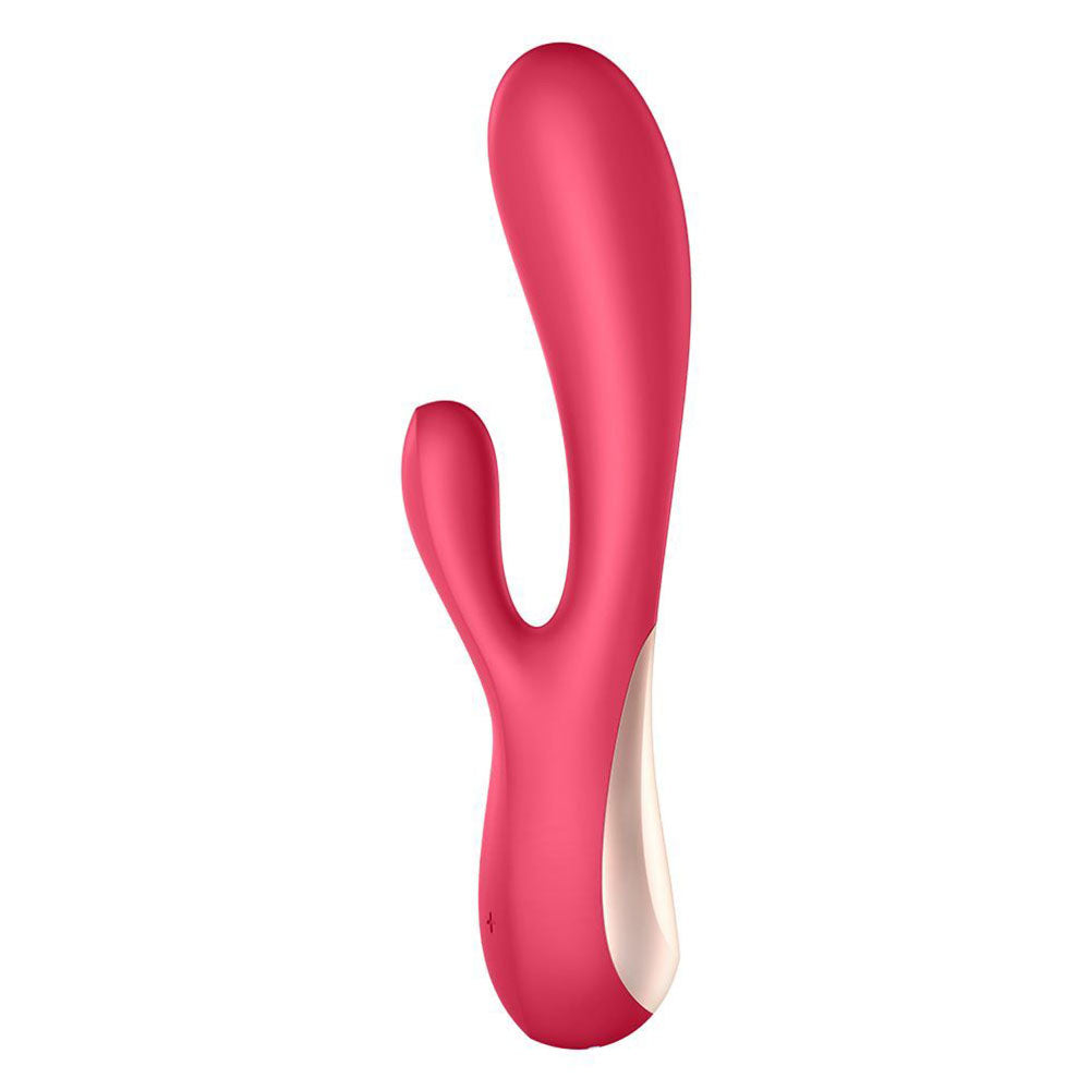 Satisfyer App Enabled Mono Flex Rabbit Vibrator Red - UABDSM