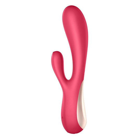 Satisfyer App Enabled Mono Flex Rabbit Vibrator Red - UABDSM