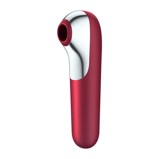 Satisfyer App Enabled Dual Love Clitoral Massager Red Satisfyer App Enabled Dual Love Clitoral Massager Red - UABDSM
