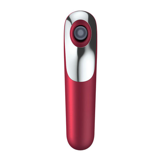 Satisfyer App Enabled Dual Love Clitoral Massager Red - UABDSM