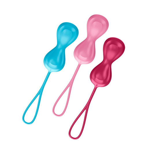 Satisfyer Set Of 3 Orgasm Balls With Moving Inner Balls Satisfyer Set Of 3 Orgasm Balls With Moving Inner Balls - UABDSM