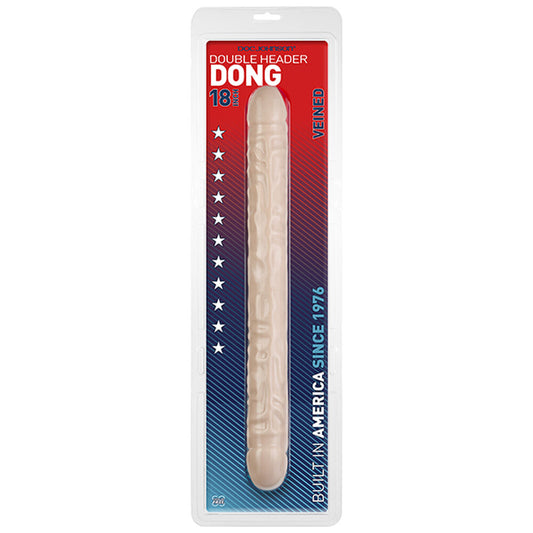Double Header 18 Inch Veined Dong Flesh Pink - UABDSM