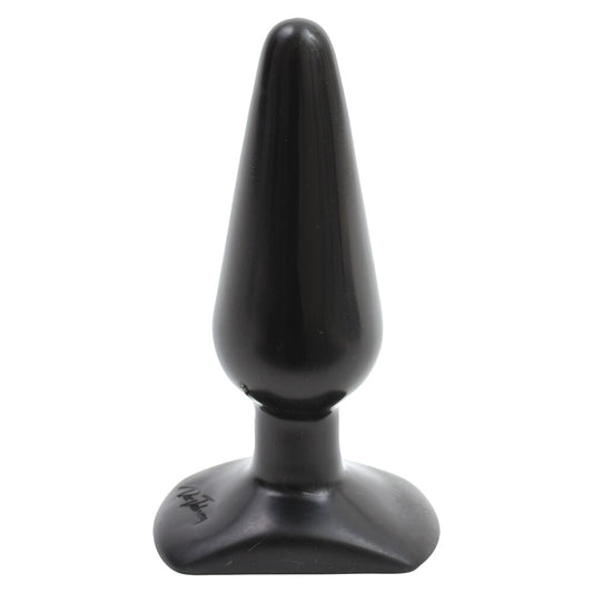 Classic Smooth Butt Plug Medium Black Classic Smooth Butt Plug Medium Black - UABDSM