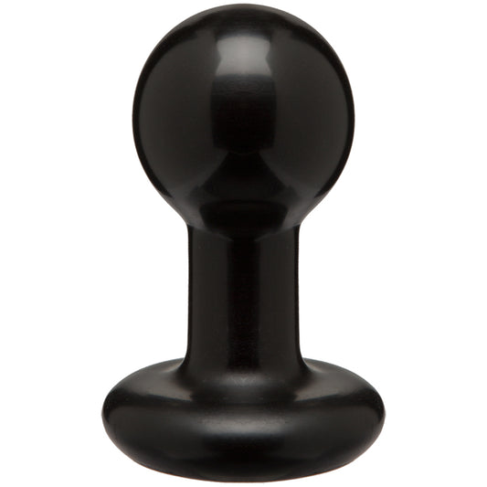 Round Butt Plug - Small - Black Round Butt Plug - Small - Black - UABDSM