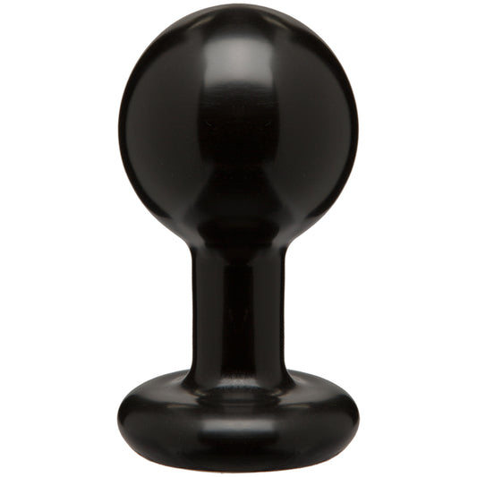 Round Butt Plug - Medium - Black Round Butt Plug - Medium - Black - UABDSM