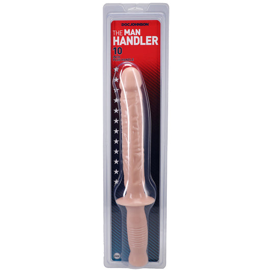 Classic The Man Manhandler 10 Inch Dildo Flesh Pink - UABDSM