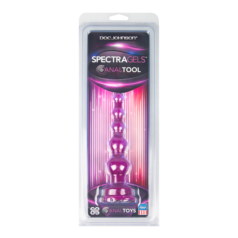 Sectragels Anal Tool - Anal Dildo Purple - UABDSM