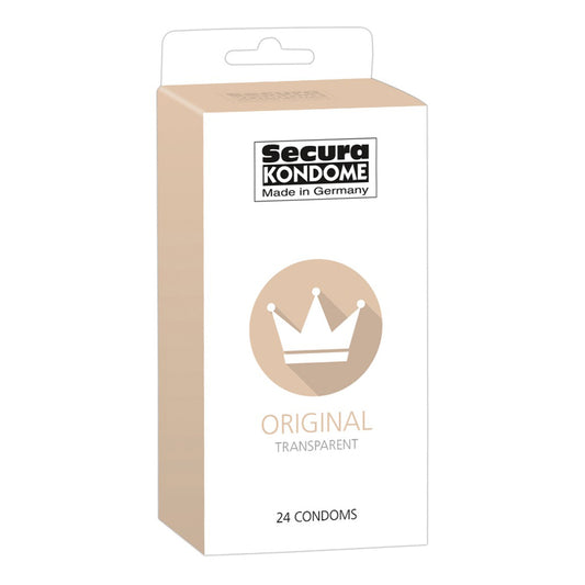 Secura Kondome Original Transparent x24 Condoms Secura Kondome Original Transparent x24 Condoms - UABDSM