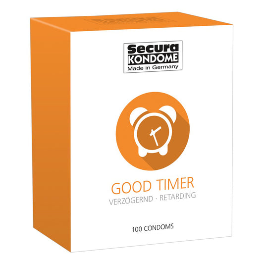 Secura Kondome Good Timer Delay x100 Condoms Secura Kondome Good Timer Delay x100 Condoms - UABDSM