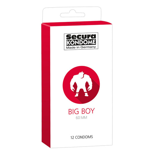 Secura Kondome Big Boy 60MM x12 Condoms Secura Kondome Big Boy 60MM x12 Condoms - UABDSM