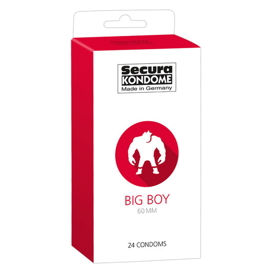 Secura Kondome Big Boy 60MM x24 Condoms Secura Kondome Big Boy 60MM x24 Condoms - UABDSM