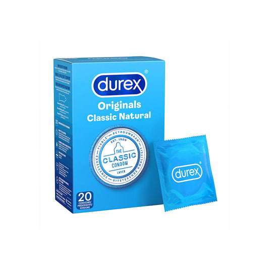 Durex Originals Classic Natural Condoms X20 Durex Originals Classic Natural Condoms X20 - UABDSM