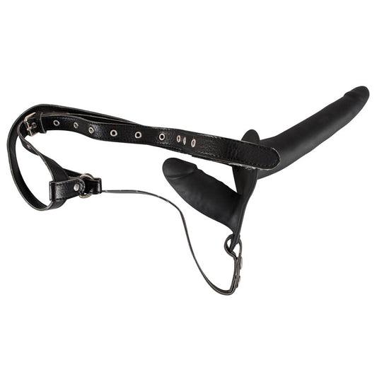 Double Strap On Black Silicone Double Strap On Black Silicone - UABDSM