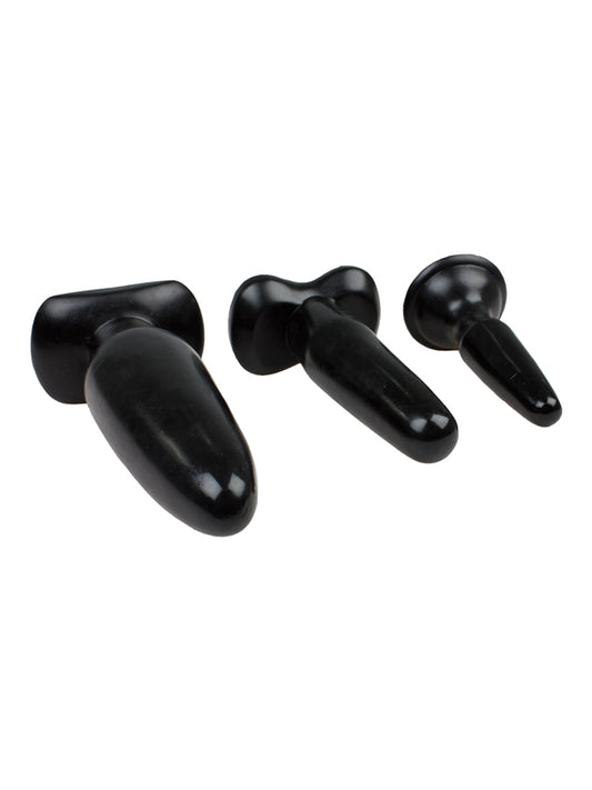3 Pcs Butt Plug Set - UABDSM