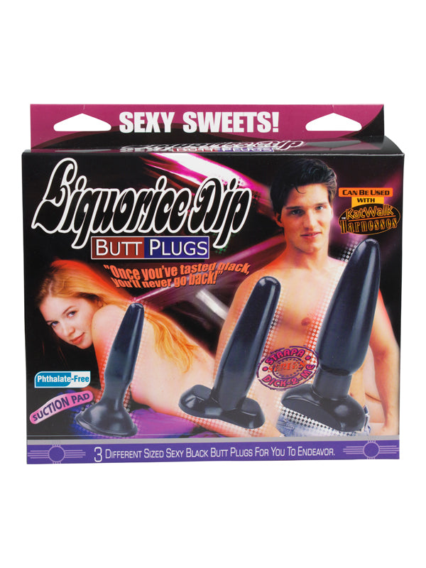 3 Pcs Butt Plug Set - UABDSM