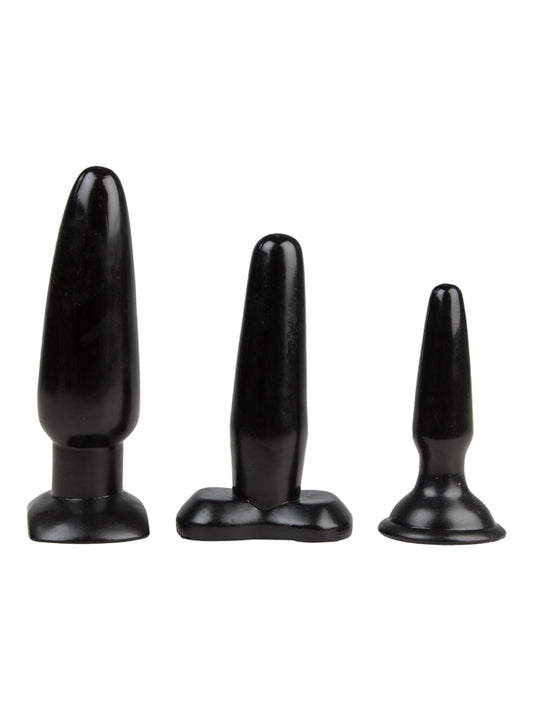 3 Pcs Butt Plug Set 3 Pcs Butt Plug Set - UABDSM
