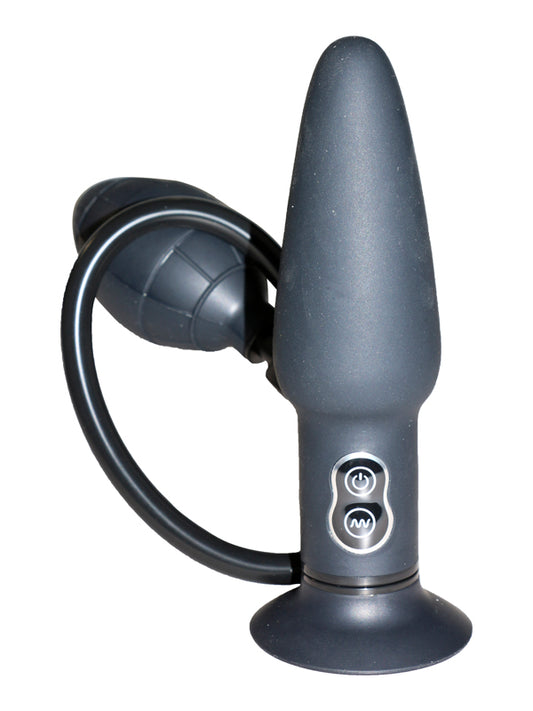 True Black Vibrating Anal Plug True Black Vibrating Anal Plug - UABDSM