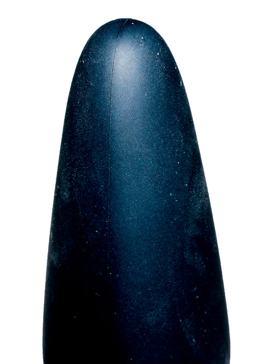 True Black Vibrating Anal Plug - UABDSM