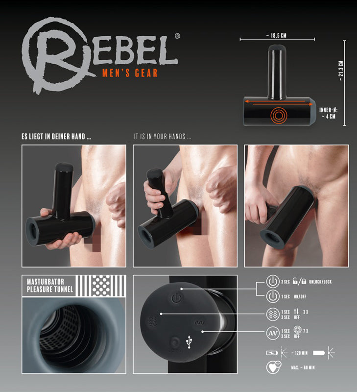 Rebel Double Masturbator - UABDSM