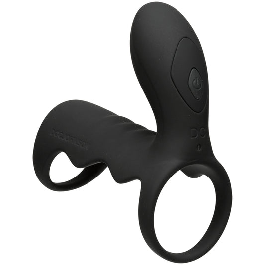Vibrating Cock Cage With Wireless Remote - Black Vibrating Cock Cage With Wireless Remote - Black - UABDSM