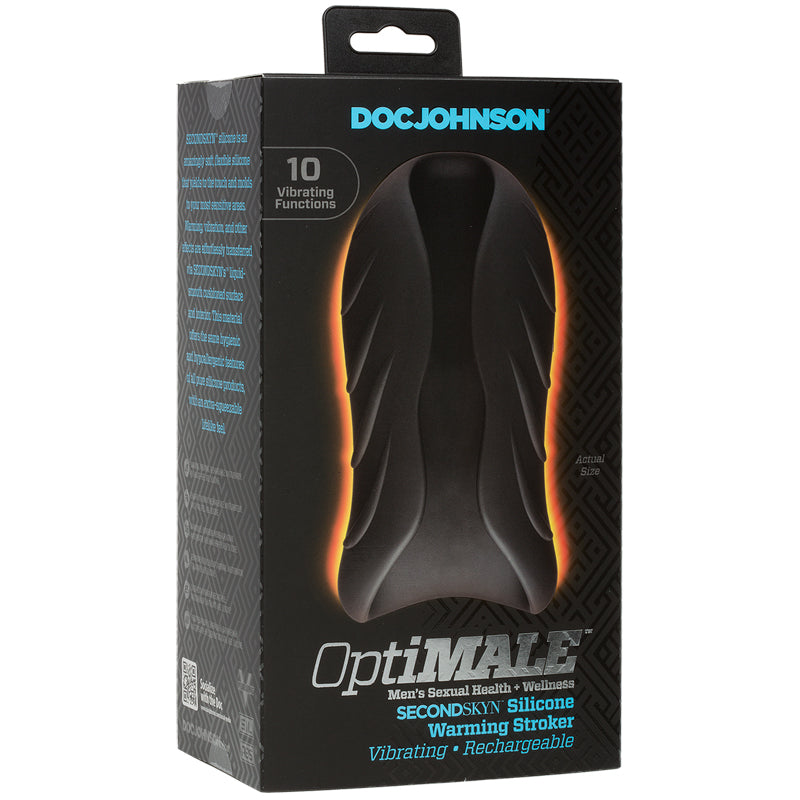 Silicone Warming Stroker - Vibrating - UABDSM