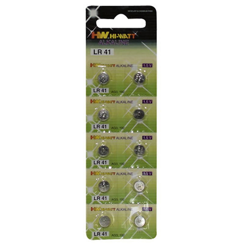 Button Cell 10-pcs LR41 - UABDSM