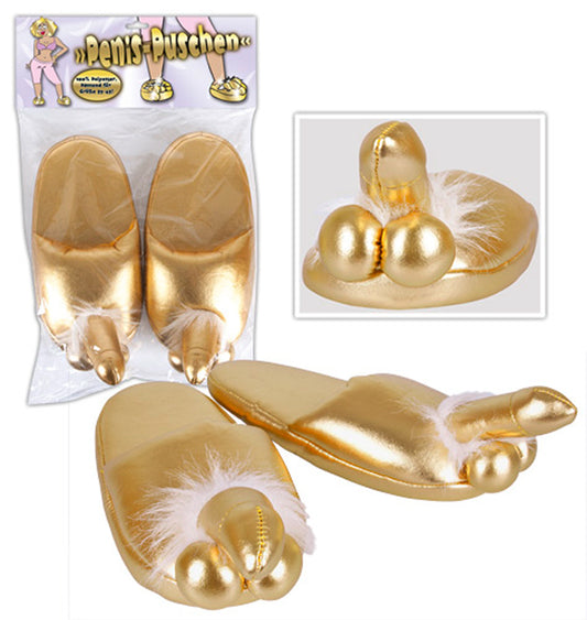 Penis Slippers Gold Penis Slippers Gold - UABDSM