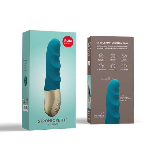 Fun Factory Stronic Petite - Deep Sea Blue Fun Factory Stronic Petite - Deep Sea Blue - UABDSM