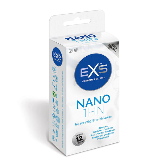 EXS Nano Thin Condom 12 Pack EXS Nano Thin Condom 12 Pack - UABDSM