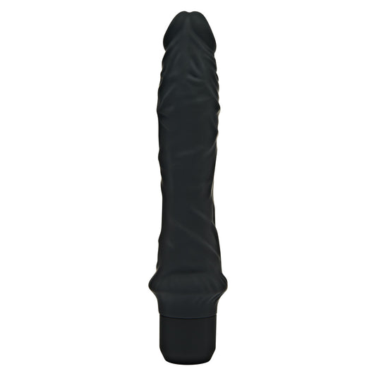 ToyJoy Get Real Classic Silicone Vibrator Black - UABDSM