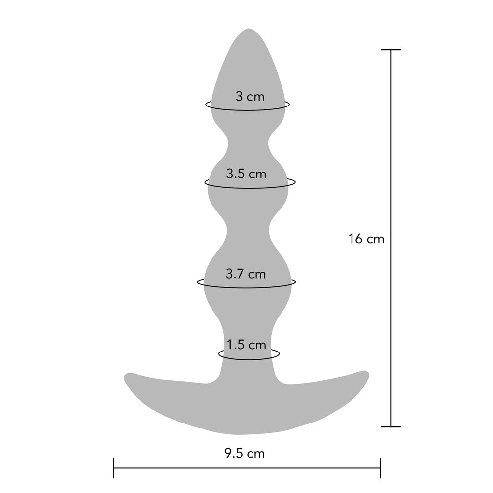 ToyJoy Buttocks The Bold Trembling Butt Plug - UABDSM