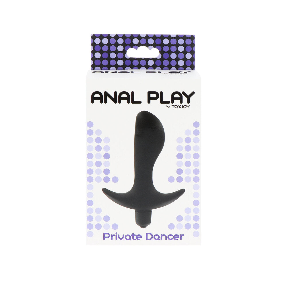 ToyJoy Anal Play Private Dancer Vibrating Black - UABDSM