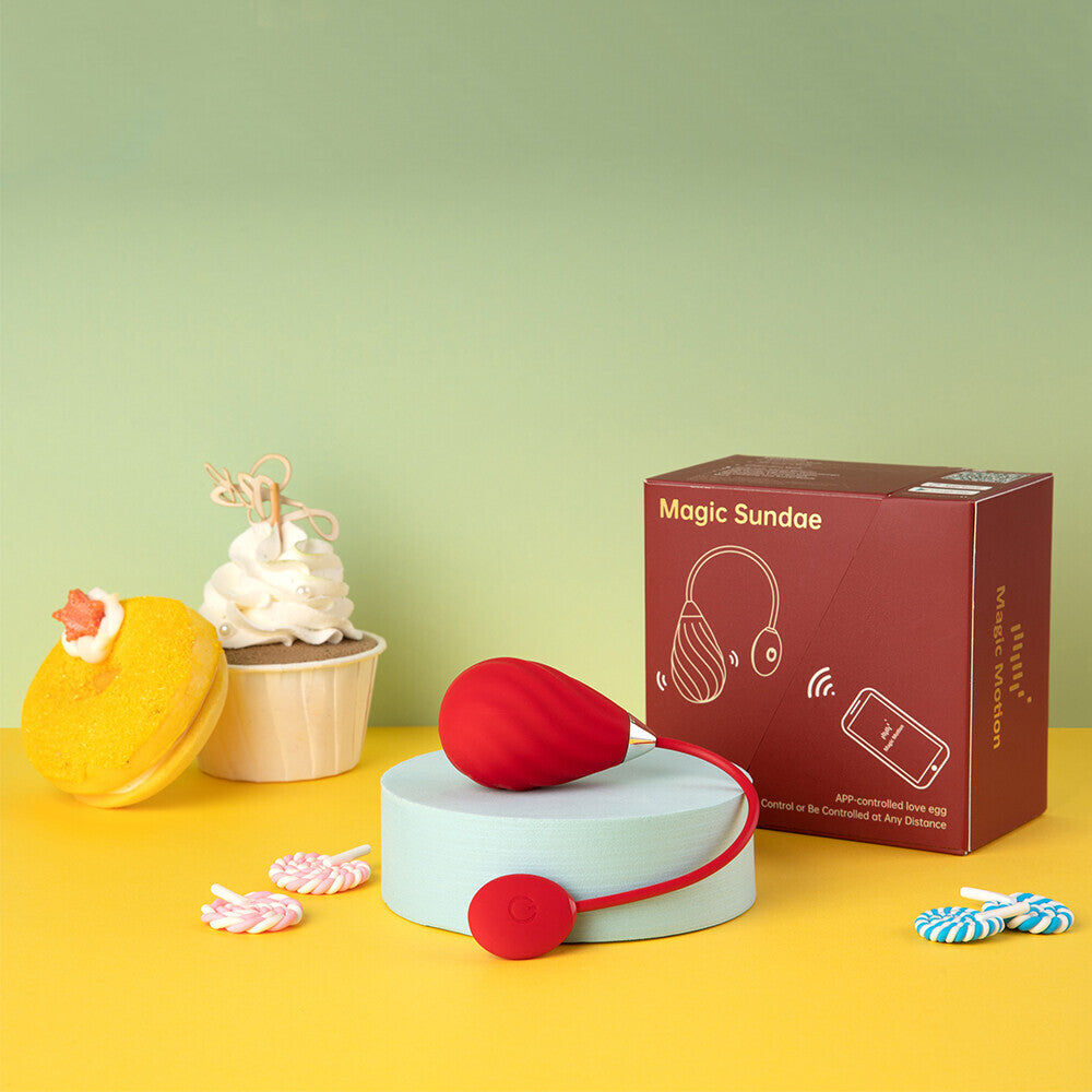 Magic Motion Magic Sundae App Controlled Love Egg - UABDSM