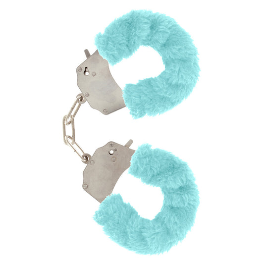 ToyJoy Furry Fun Wrist Cuffs Aqua ToyJoy Furry Fun Wrist Cuffs Aqua - UABDSM