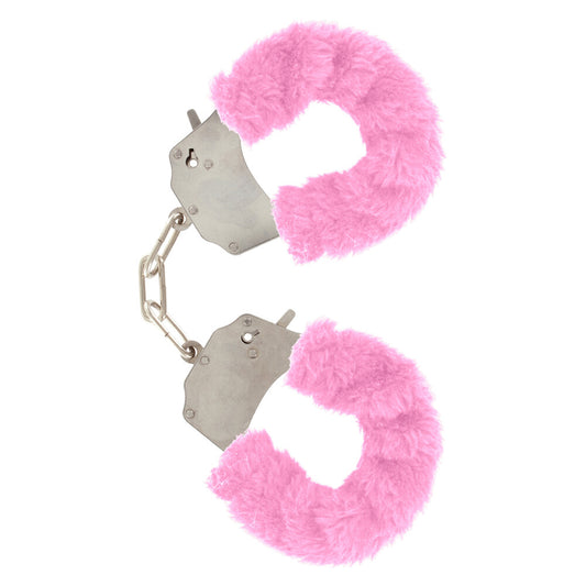 ToyJoy Furry Fun Wrist Cuffs Pink ToyJoy Furry Fun Wrist Cuffs Pink - UABDSM