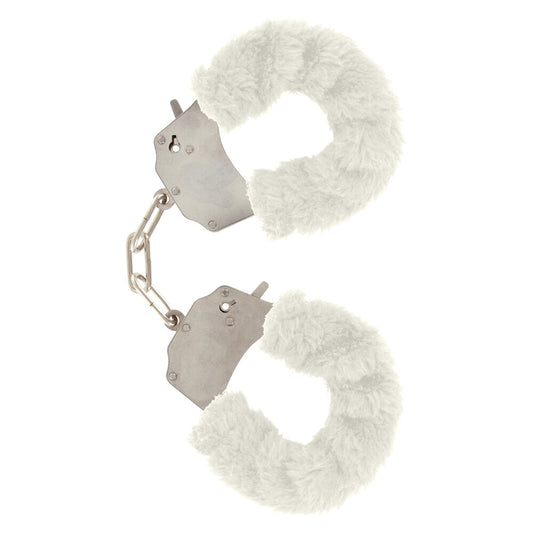 ToyJoy Furry Fun Wrist Cuffs White ToyJoy Furry Fun Wrist Cuffs White - UABDSM