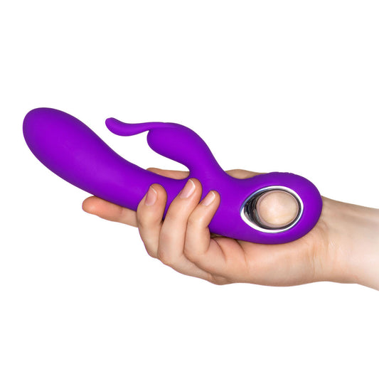 ToyJoy SeXentials Rechargeable Happiness Rabbit Vibrator - UABDSM