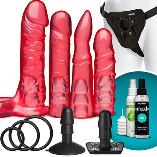 Vac-U-Lock Crystal Jellies Harness Set Vac-U-Lock Crystal Jellies Harness Set - UABDSM