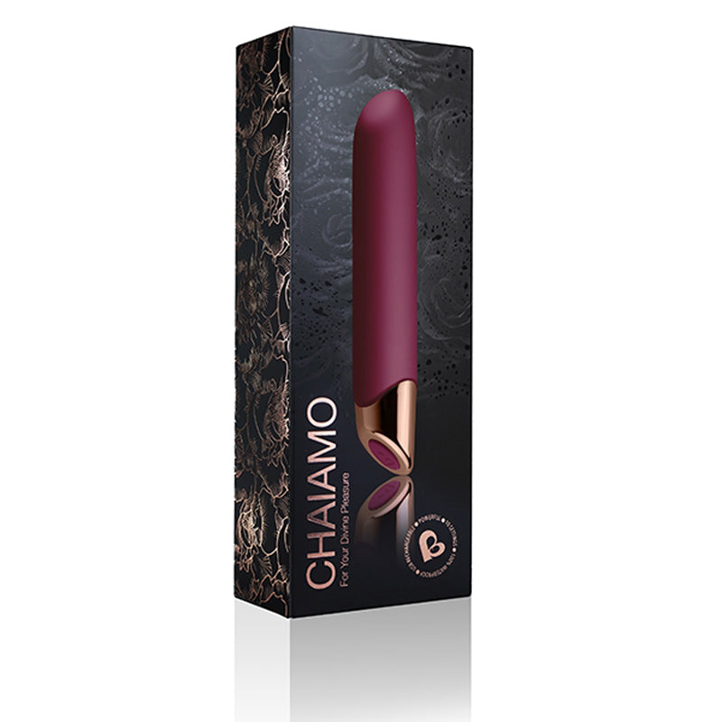Chaiamo Bullet Vibrator - Burgundy - UABDSM