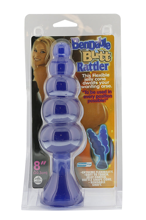 Bendable Butt Rattler Blue
