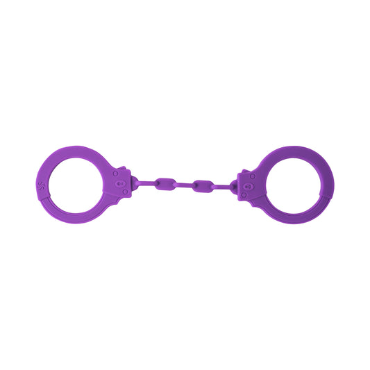 Lola Party Hard Suppression Silicone Handcuffs Purple - UABDSM