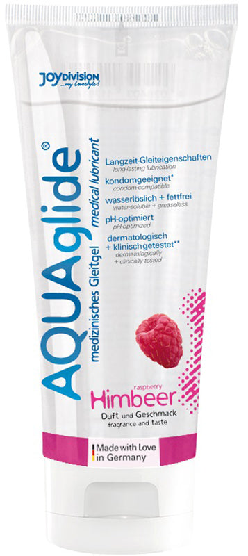 AQUAglide Raspberry Lubricant - 100 Ml AQUAglide Raspberry Lubricant - 100 Ml - UABDSM