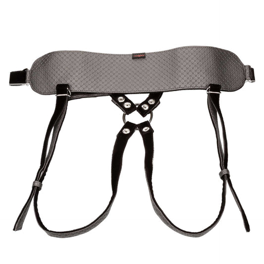 The Royal Vibrating Set Crotchless Strap On Plus Vibrating Probe - UABDSM