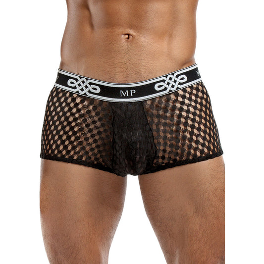 Male Power Peep Show Mini Short Black Male Power Peep Show Mini Short Black - UABDSM