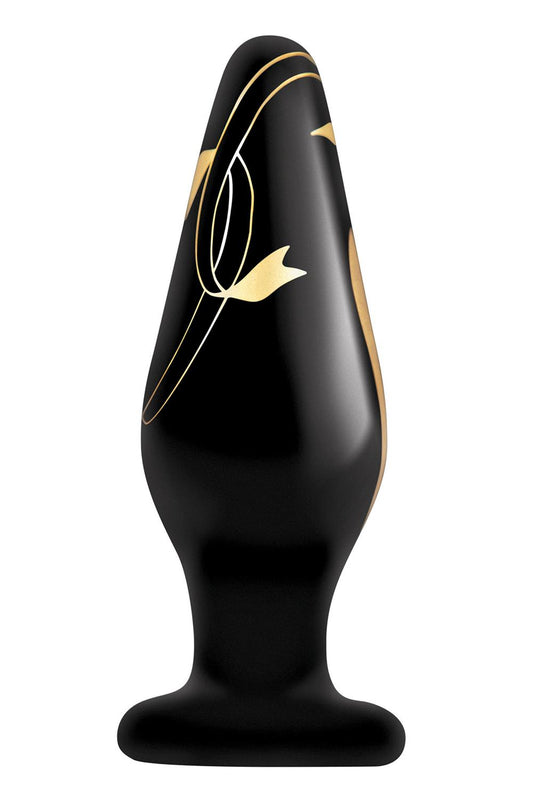 Secret Kisses 4.5 Handblown Wide Glass Plug Secret Kisses 4.5 Handblown Wide Glass Plug