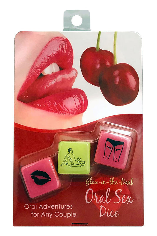 Glow-in-the-dark Oral Sex Dice Glow-in-the-dark Oral Sex Dice