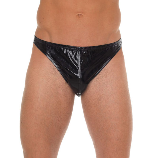 Men Black Shiny G-String Men Black Shiny G-String - UABDSM