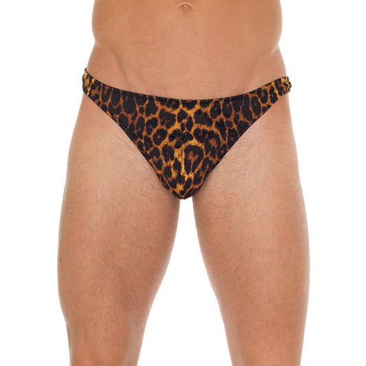 Mens Leopard Print G-String Mens Leopard Print G-String - UABDSM