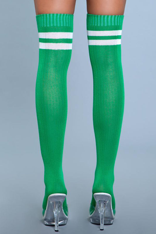 Going Pro Thigh High Stockings - Green - UABDSM