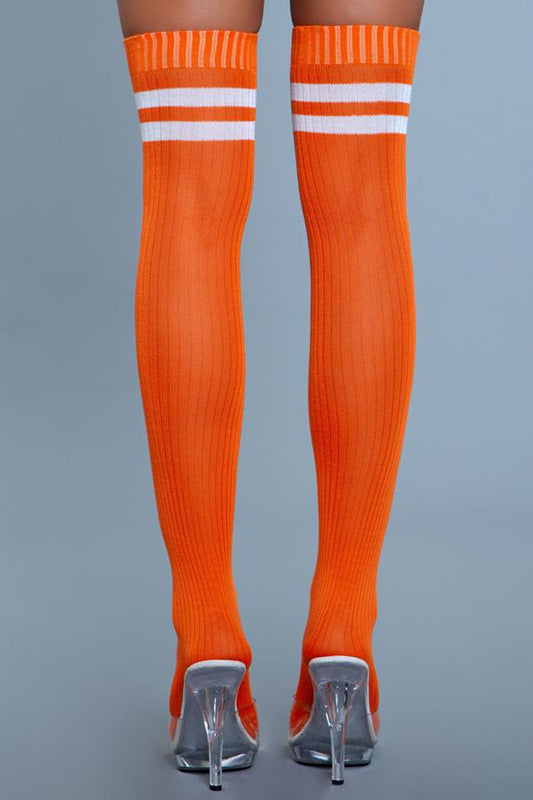Going Pro Thigh High Stockings - Orange - UABDSM